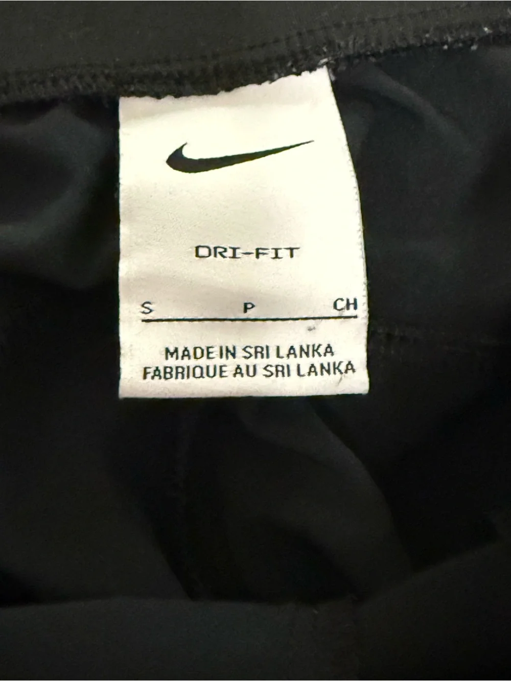 Nike Dri-FIT Bliss Victory Women’s Small Black Training Pants
